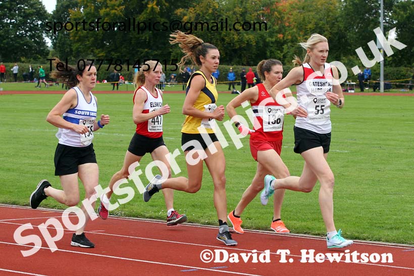 3000 metres, NECAA Open Meeting, Morpeth, Sunday, September 27th. David T. Hewitson/Sports for All Pics